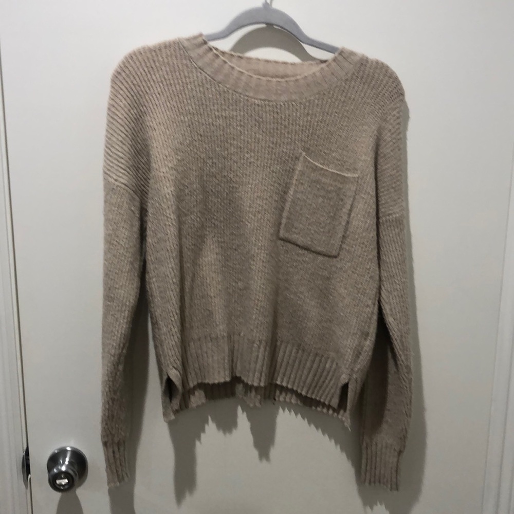 Oatmeal sweater